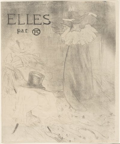 Portada para Elles de Henri de Toulouse Lautrec