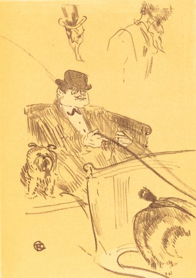Portada para La tribu de Isodore de Henri de Toulouse Lautrec