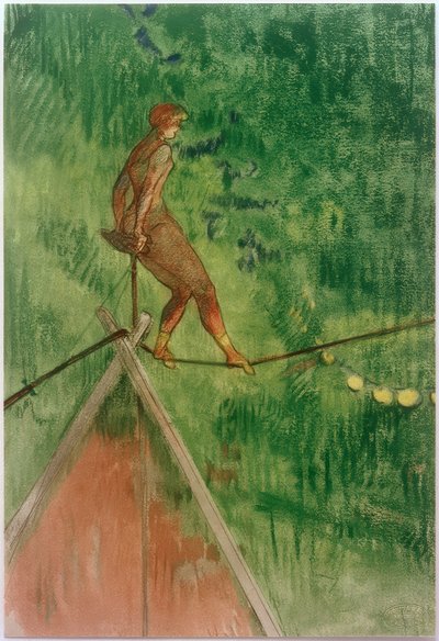 Bailarina de cuerda de Henri de Toulouse Lautrec