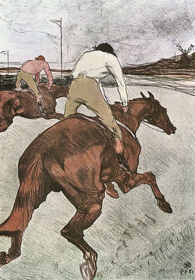 El Jinete de Henri de Toulouse Lautrec