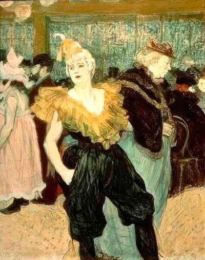 La Payasa Cha-U-Kao de Henri de Toulouse Lautrec