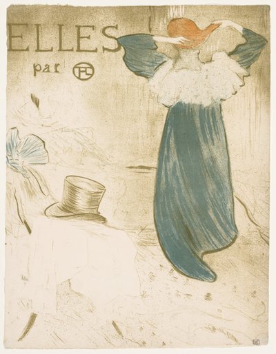 Elles: Frontispicio de Henri de Toulouse Lautrec