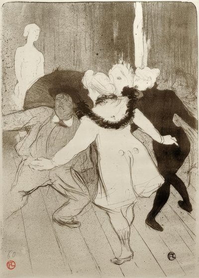 Folies Bergère, Las Pudores de Monsieur Prudhomme de Henri de Toulouse Lautrec