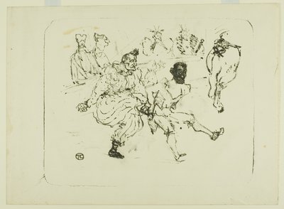 Footit y Chocolat de Henri de Toulouse Lautrec