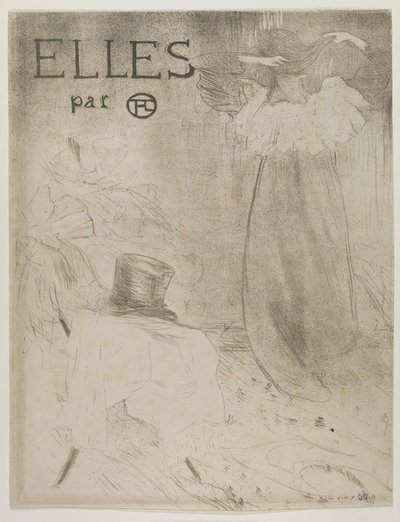 Frontispicio para Elles de Henri de Toulouse Lautrec
