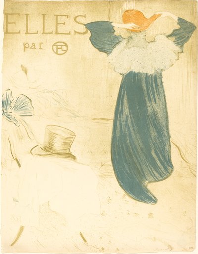 Frontispicio para "Elles" de Henri de Toulouse Lautrec