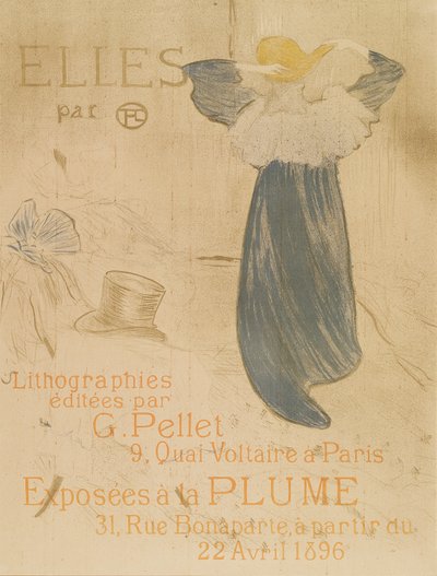 Frontispicio para Elles, 1896 de Henri de Toulouse Lautrec