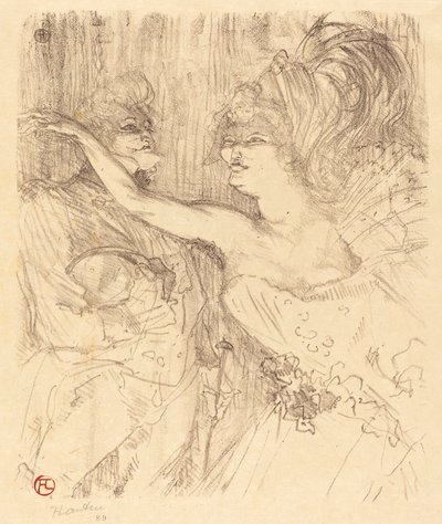 Guy y Mealy en París que marcha de Henri de Toulouse Lautrec