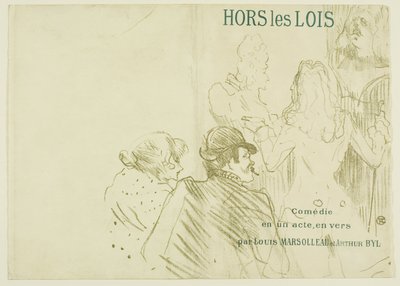 Homenaje a Molière de Henri de Toulouse Lautrec