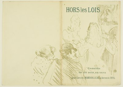 Homenaje a Molière de Henri de Toulouse Lautrec