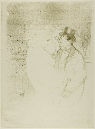 Ida Heath en el Bar de Henri de Toulouse Lautrec