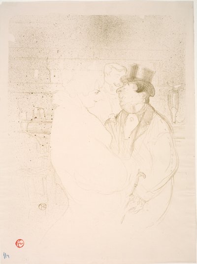 Ida Heath en el bar de Henri de Toulouse Lautrec