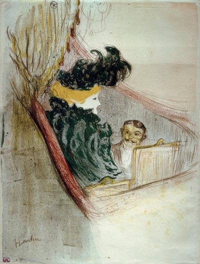 Idilio principesco de Henri de Toulouse Lautrec
