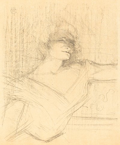 En "La glu" de Henri de Toulouse Lautrec