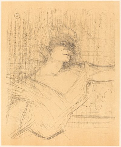 En "La glu" de Henri de Toulouse Lautrec