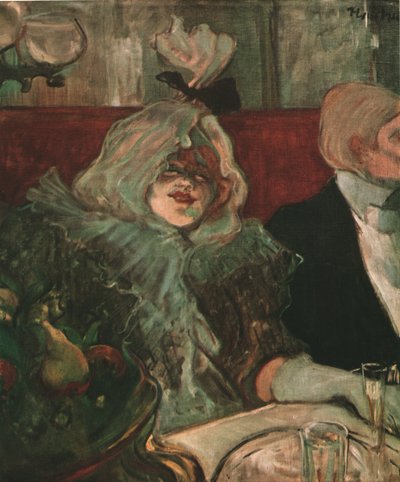 En un comedor privado en el Rat Mort, c. 1899, 1952 de Henri de Toulouse Lautrec