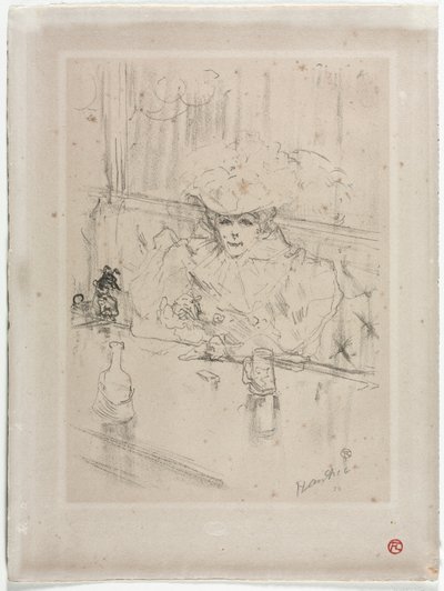 En el Hanneton de Henri de Toulouse Lautrec