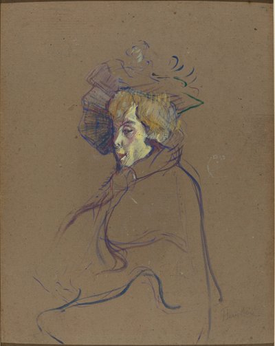 Jane Avril de Henri de Toulouse Lautrec