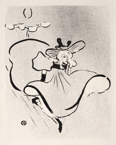 Jane Avril de Henri de Toulouse Lautrec