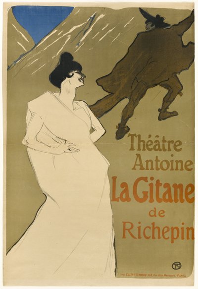 La Gitana de Henri de Toulouse Lautrec
