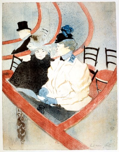 La Gran Logia La Caja Real, 1896-1897 de Henri de Toulouse Lautrec