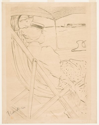 La Pasajera del 54, 1896 de Henri de Toulouse Lautrec