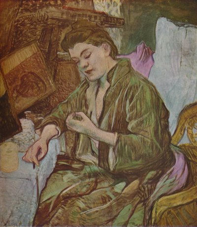 La Toilette, Preparándose, 1891, 1937 de Henri de Toulouse Lautrec