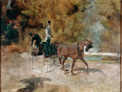 El carruaje de Henri de Toulouse Lautrec