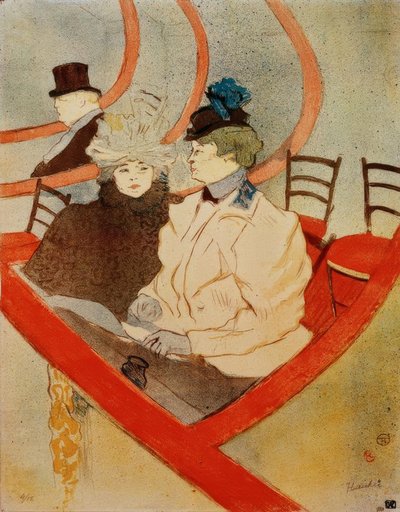 La gran logia de Henri de Toulouse Lautrec
