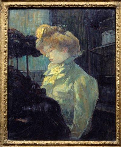 La modista de Henri de Toulouse Lautrec