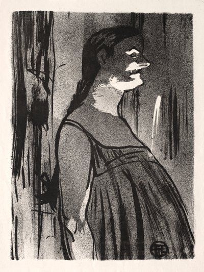 El Café-Concierto: Mme. Abdala de Henri de Toulouse Lautrec