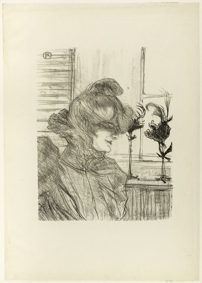 Le Margoin (Srta. Louise Blouet) de Henri de Toulouse Lautrec