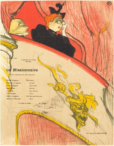 El Misionero de Henri de Toulouse Lautrec