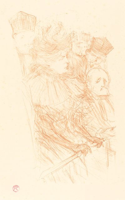 Juicio Lebaudy - Testimonio de Mlle. Marsy de Henri de Toulouse Lautrec