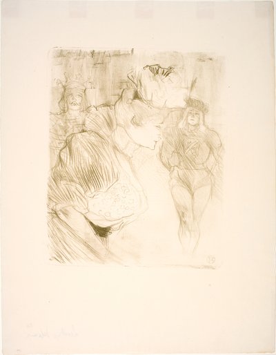 Lender Saluant de Henri de Toulouse Lautrec