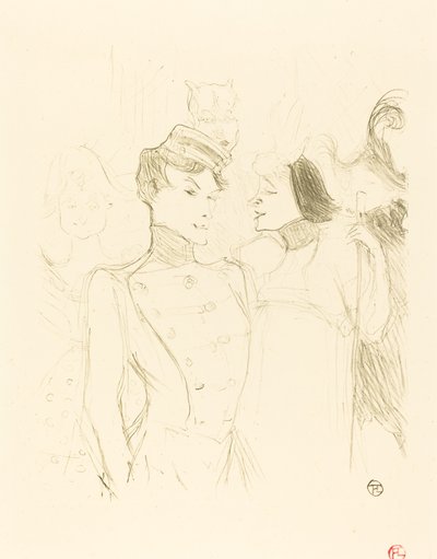 Lender y Lavalliere de Henri de Toulouse Lautrec