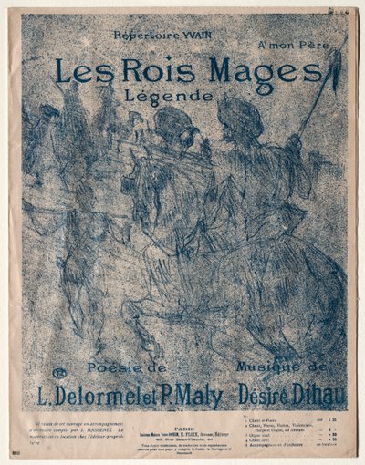 Los Reyes Magos de Henri de Toulouse Lautrec