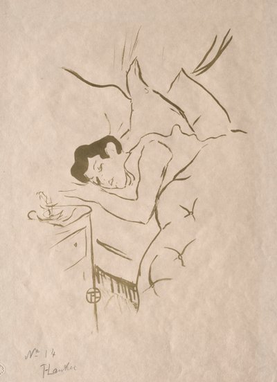 Las viejas historias: Tu boca de Henri de Toulouse Lautrec