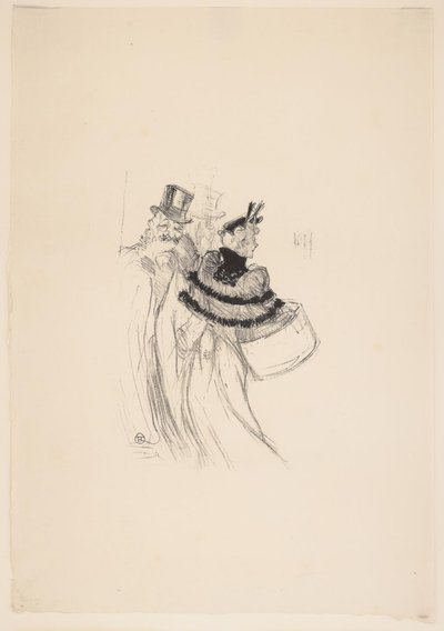 Los viejos señores de Henri de Toulouse Lautrec