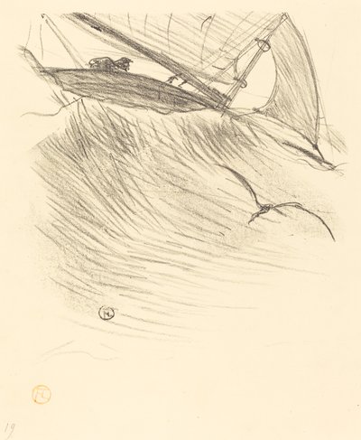 Las golondrinas de mar de Henri de Toulouse Lautrec