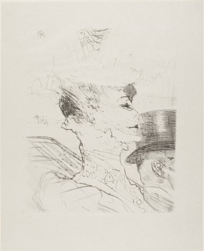 Louise Balthy, de Treize Lithographies de Henri de Toulouse Lautrec