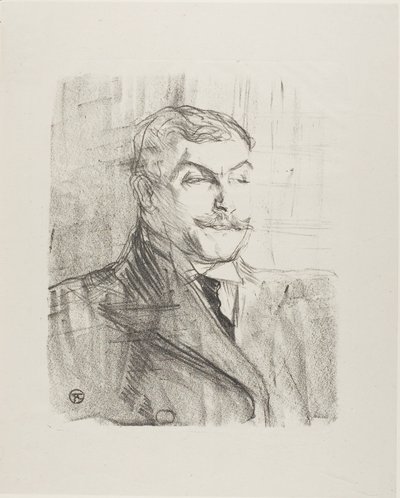 Lucien Guitry, de Treize Lithographies de Henri de Toulouse Lautrec