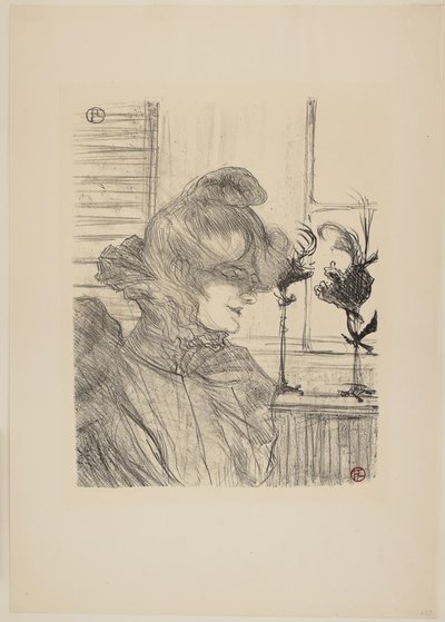 Madame Le Margoin, modista de Henri de Toulouse Lautrec