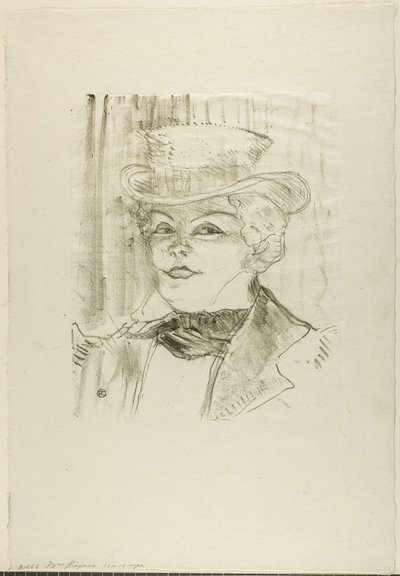 Madame Réjane de Henri de Toulouse Lautrec