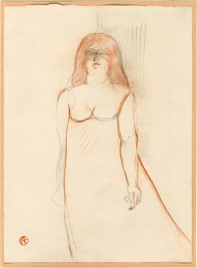Mademoiselle Cocyte de Henri de Toulouse Lautrec