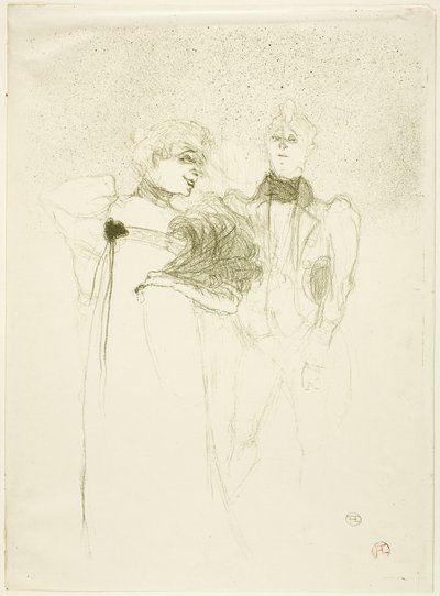 Mademoiselle Lender, en Madam Satan de Henri de Toulouse Lautrec