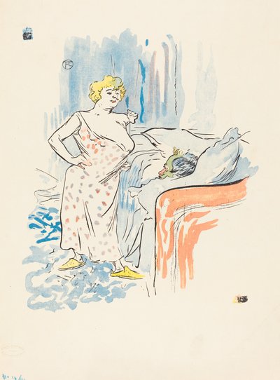 Hombre y mujer de Henri de Toulouse Lautrec