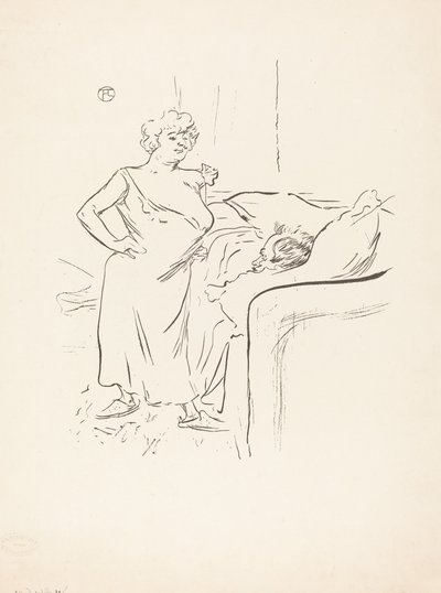 Hombre y Mujer de Henri de Toulouse Lautrec