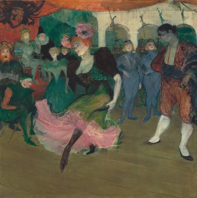 Marcelle Lender bailando el bolero en Chilpéric, 1895-1896 de Henri de Toulouse Lautrec