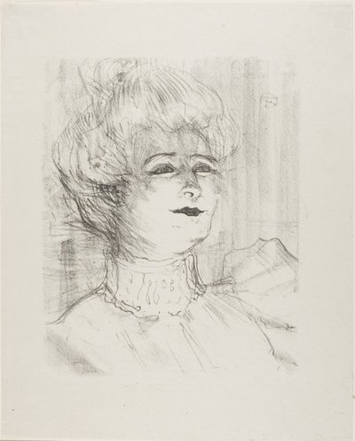 Marie-Louise Marsy, de Treize Lithographies de Henri de Toulouse Lautrec